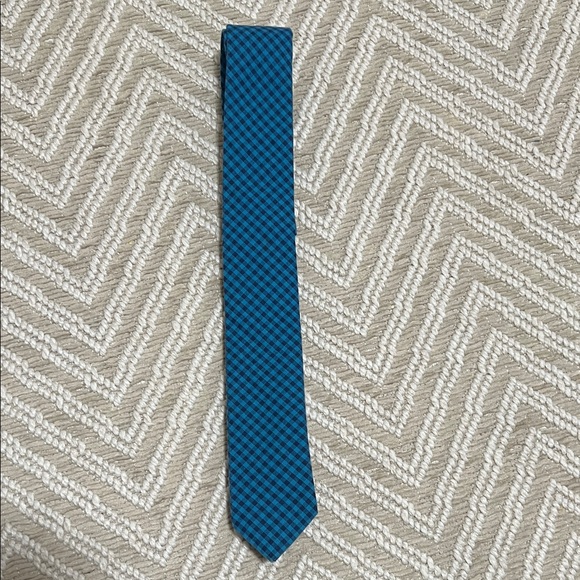 Regency Teal and Burgundy Men's Tie Preppy - Picture 2 of 2